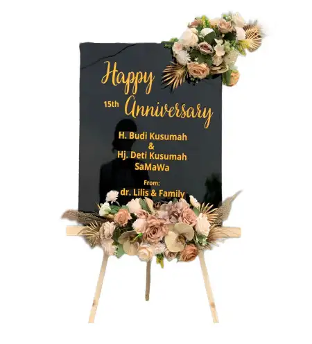 Papan Bunga Akrilik Silih Asih